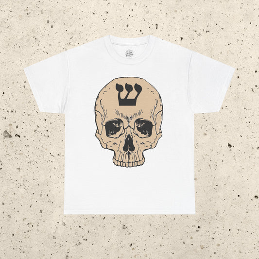 Skull with Shin Heavy Cotton Tee
