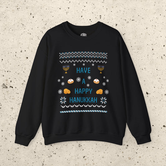 Ugly Chanukah Crewneck Sweatshirt