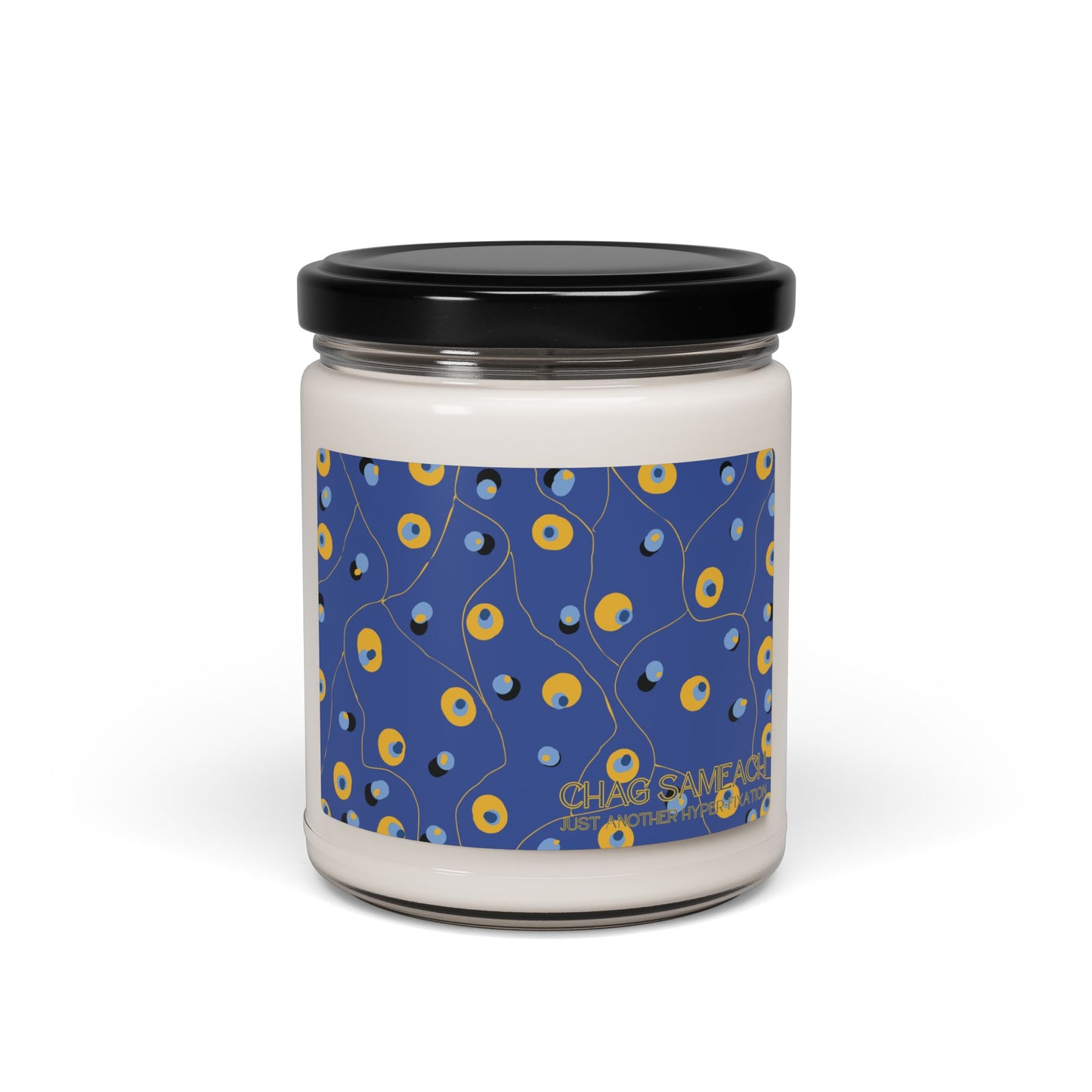 Chag Sameach Evil Eye Candle