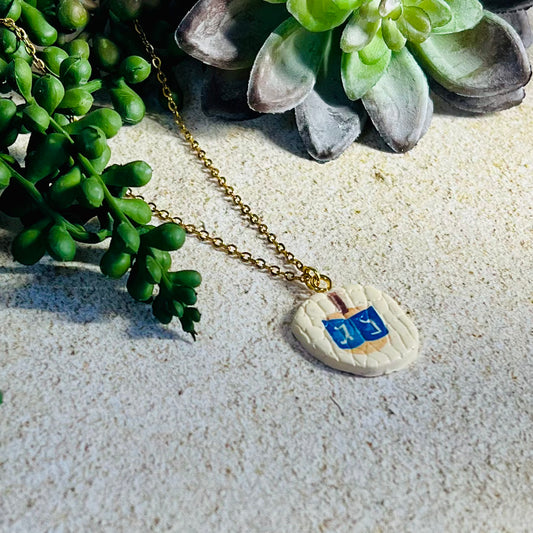Dreidel Pendant Necklace