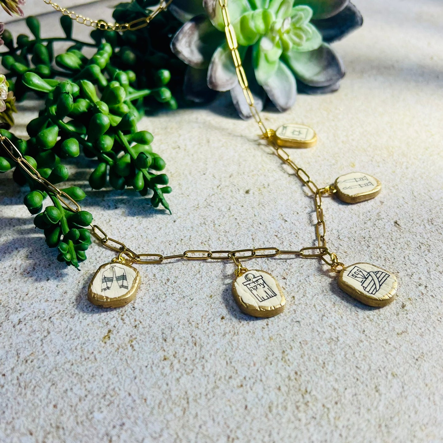 Mitzvah Charm Necklace