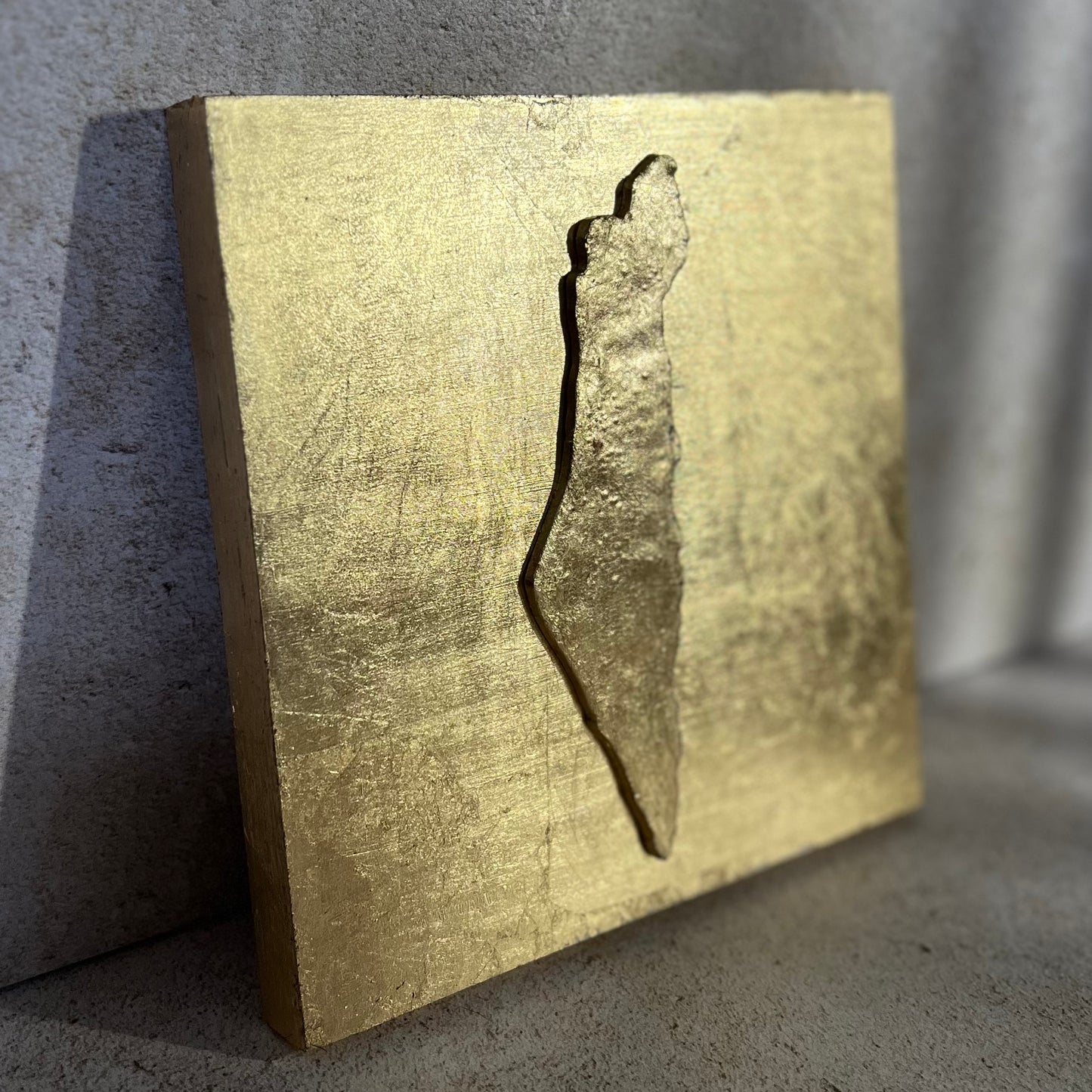 Gold Israel Wall Art