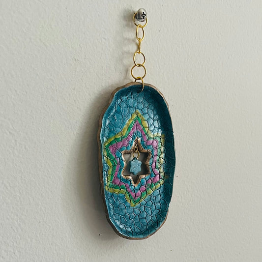 Hanging Star of David Petite Wall Art