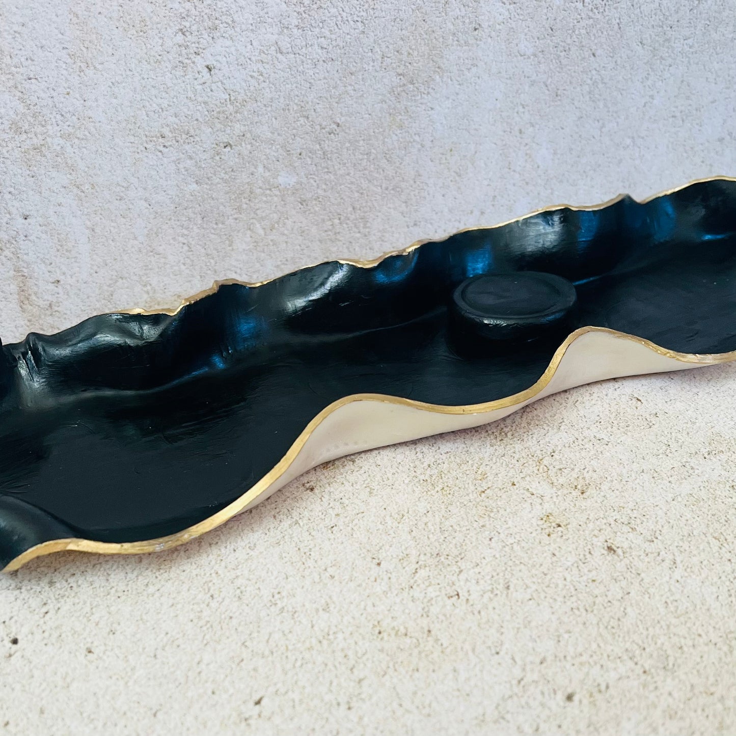 Organic Tea Light Menorah