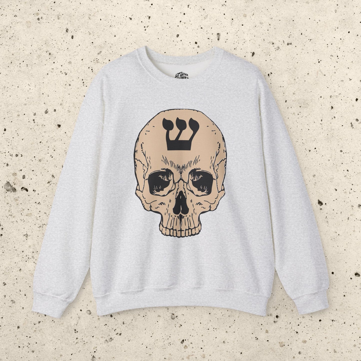 Skull with Shin Crewneck Sweatshirt