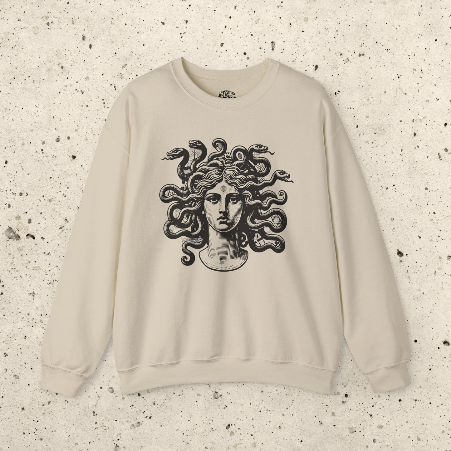 Hidden Jewish Symbols Medusa Crewneck Sweatshirt