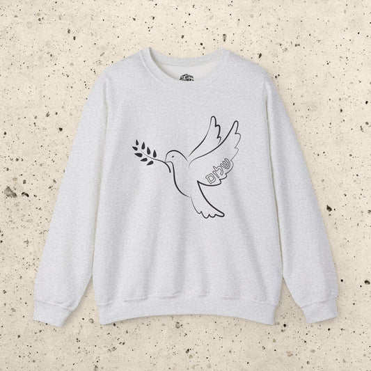 Shalom Dove Crewneck Sweatshirt