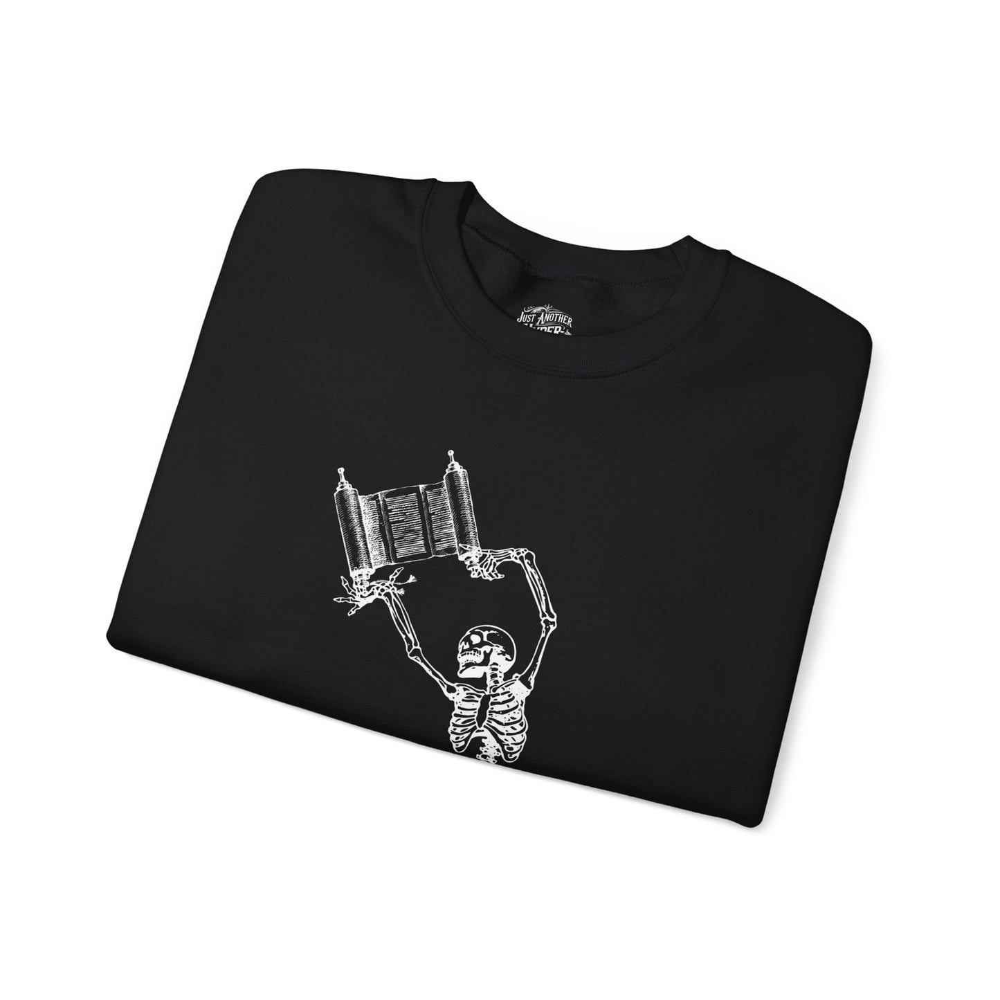 Skeleton Dancing With Torah Crewneck Sweatshirt