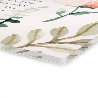 Asher Yatzar Acrylic Wall Art Print