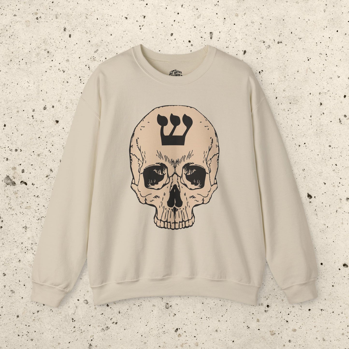 Skull with Shin Crewneck Sweatshirt