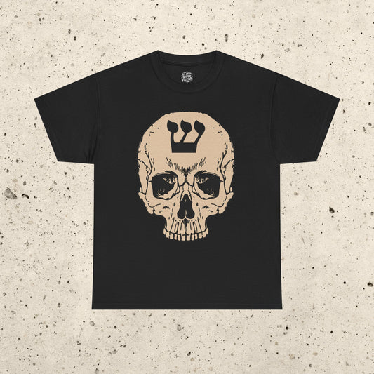 Skull with Shin Heavy Cotton Tee