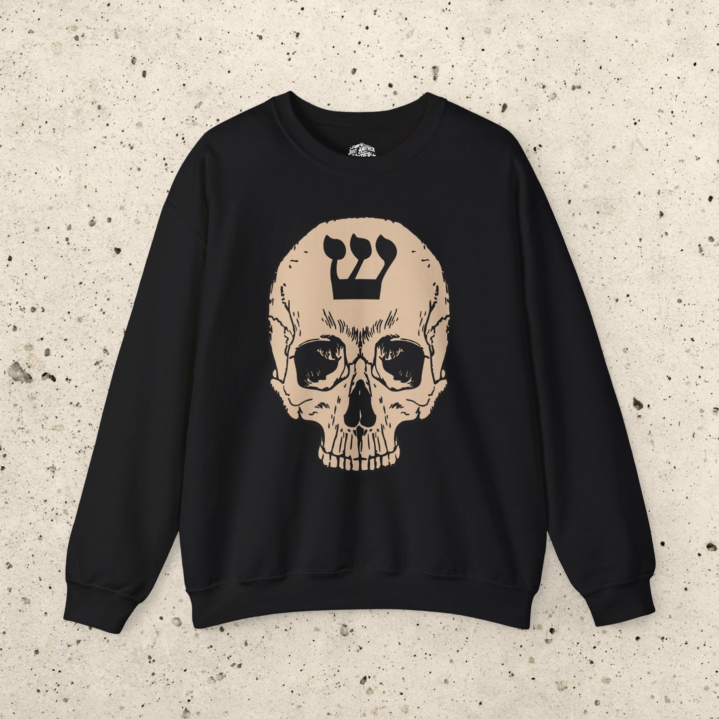 Skull with Shin Crewneck Sweatshirt