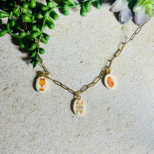 Shabbat Charm Necklace