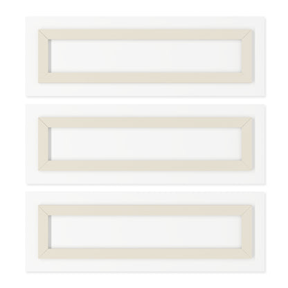 Chested-Tikkun Olam-Shalom Acrylic Wall Art Print Set