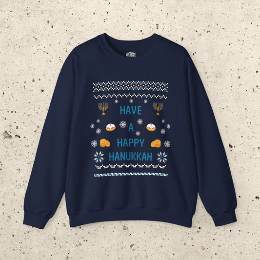 Ugly Chanukah Crewneck Sweatshirt