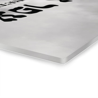 To Dust Skull Acrylic Wall Art Print