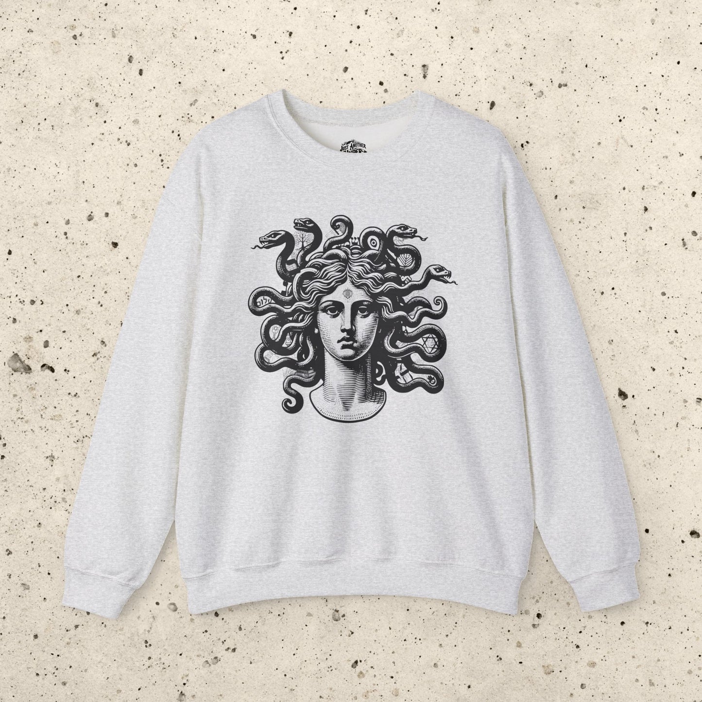 Hidden Jewish Symbols Medusa Crewneck Sweatshirt