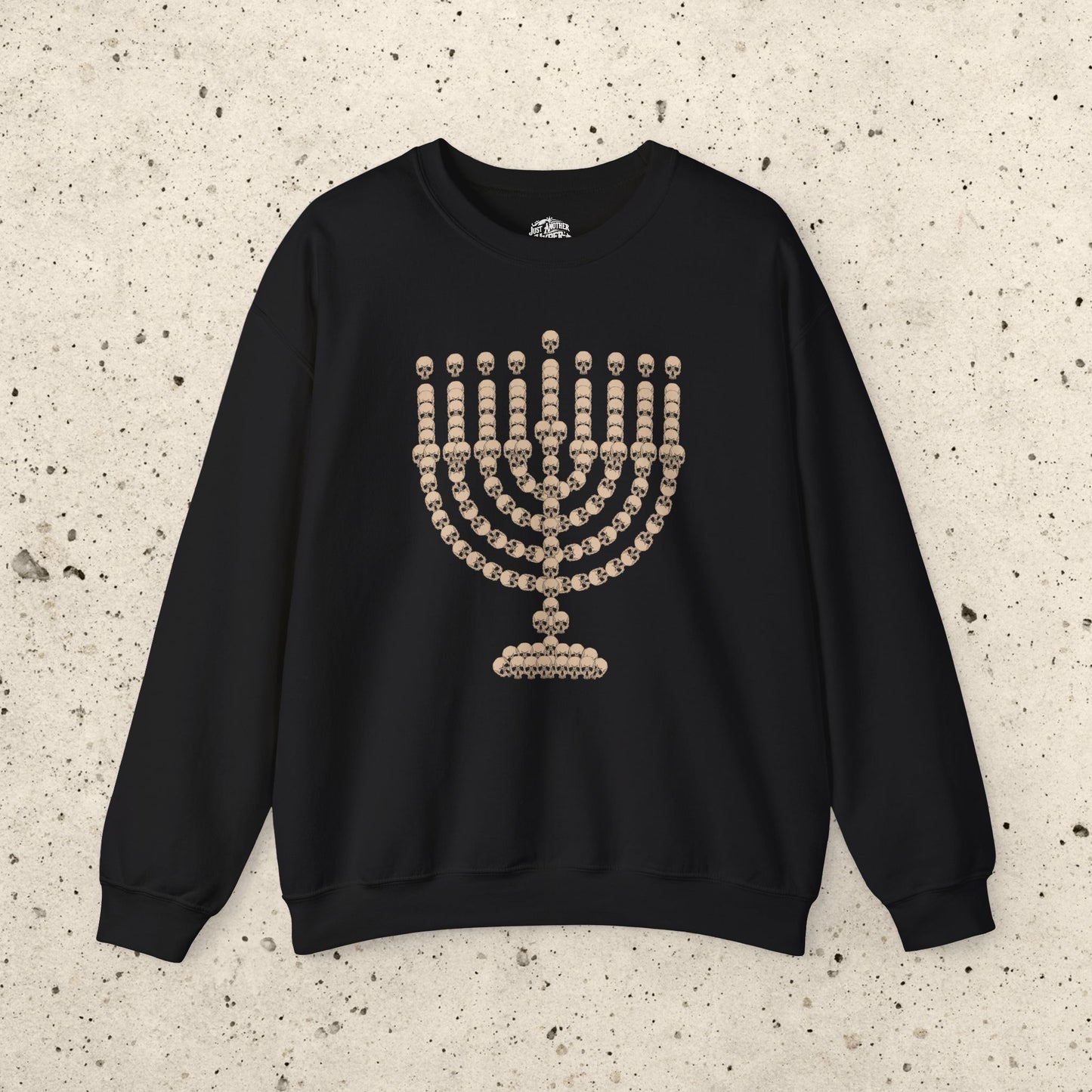 Skull Menorah Crewneck Sweatshirt