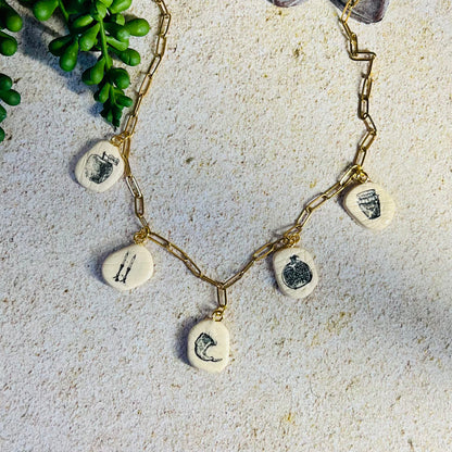 Rosh Hashanah Charm Necklace