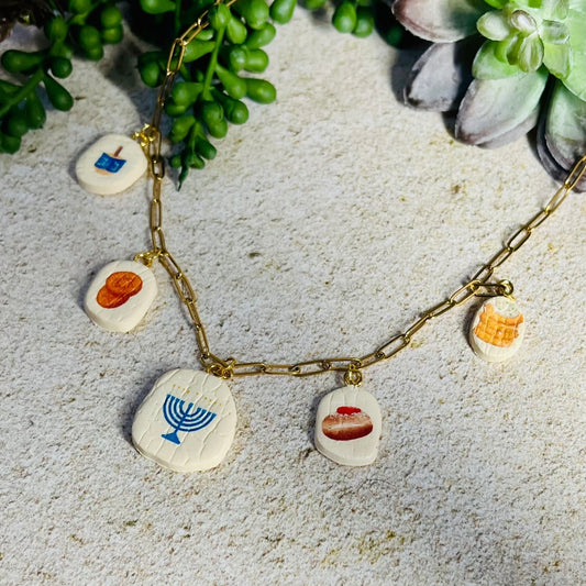 Chanukah Charm Necklace