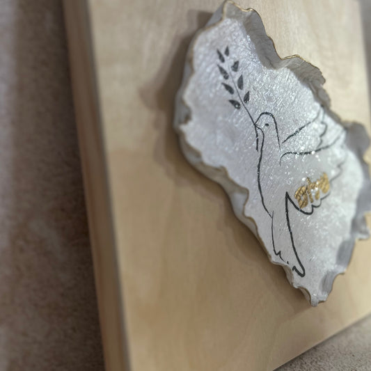 Shalom Dove Wall Art