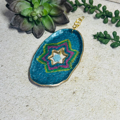 Hanging Star of David Petite Wall Art