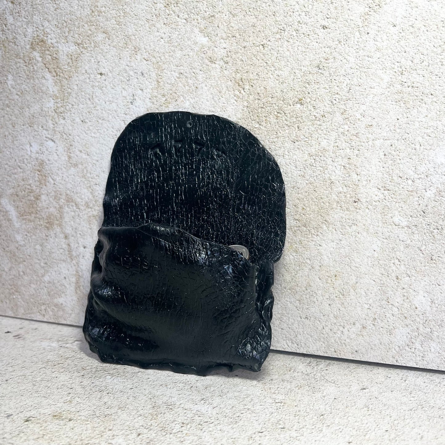 Black Tzedakah Wall Pocket