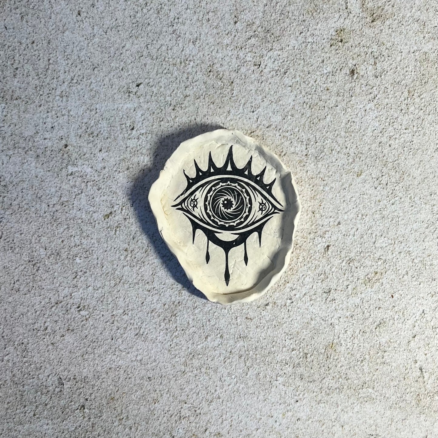 Dripping Evil Eye Small Dish