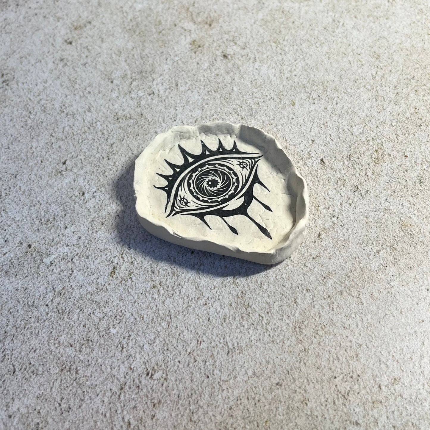 Dripping Evil Eye Small Dish