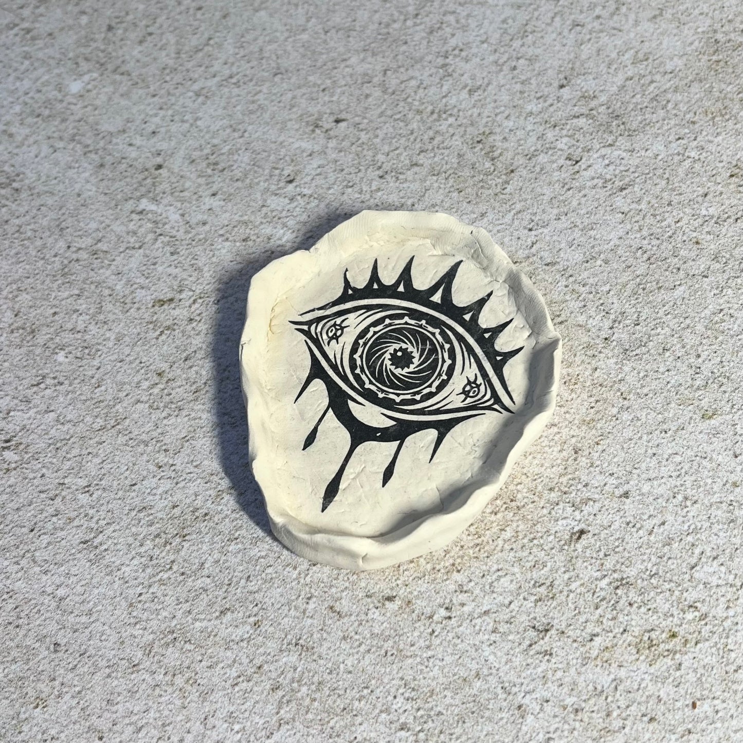 Dripping Evil Eye Small Dish