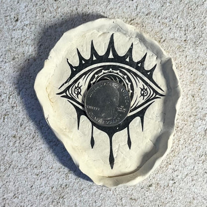 Dripping Evil Eye Small Dish