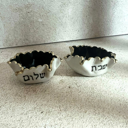 Shabbat Candle Holder Set