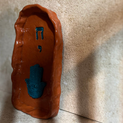 Chai & Hamsa Wall Art