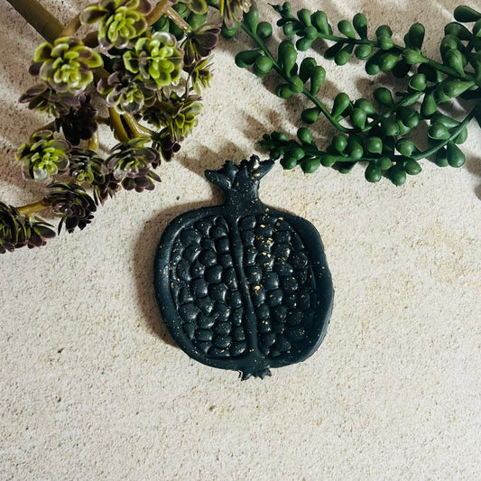 Black Pomegranate Small Dish