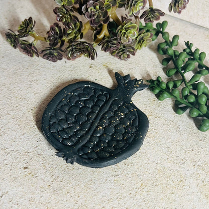 Black Pomegranate Small Dish