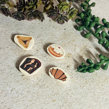 Jewish Desserts Magnet Set
